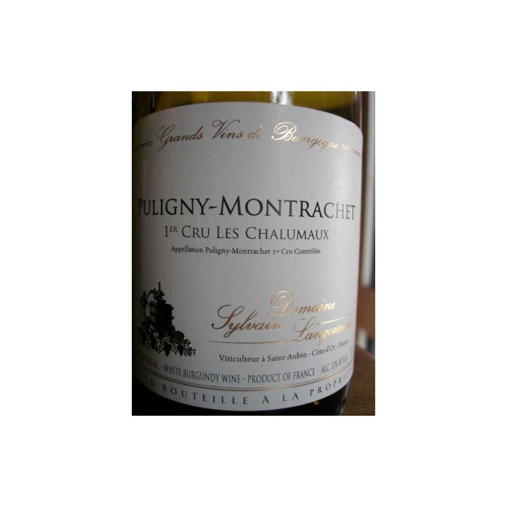 Puligny-Montrachet 1er Cru " Les Chalumaux " Domaine Sylvain Langoureau 2017