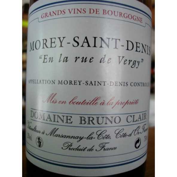 MOREY Saint Denis Blanc En La Rue de Vergy 2009 Bruno CLAIR