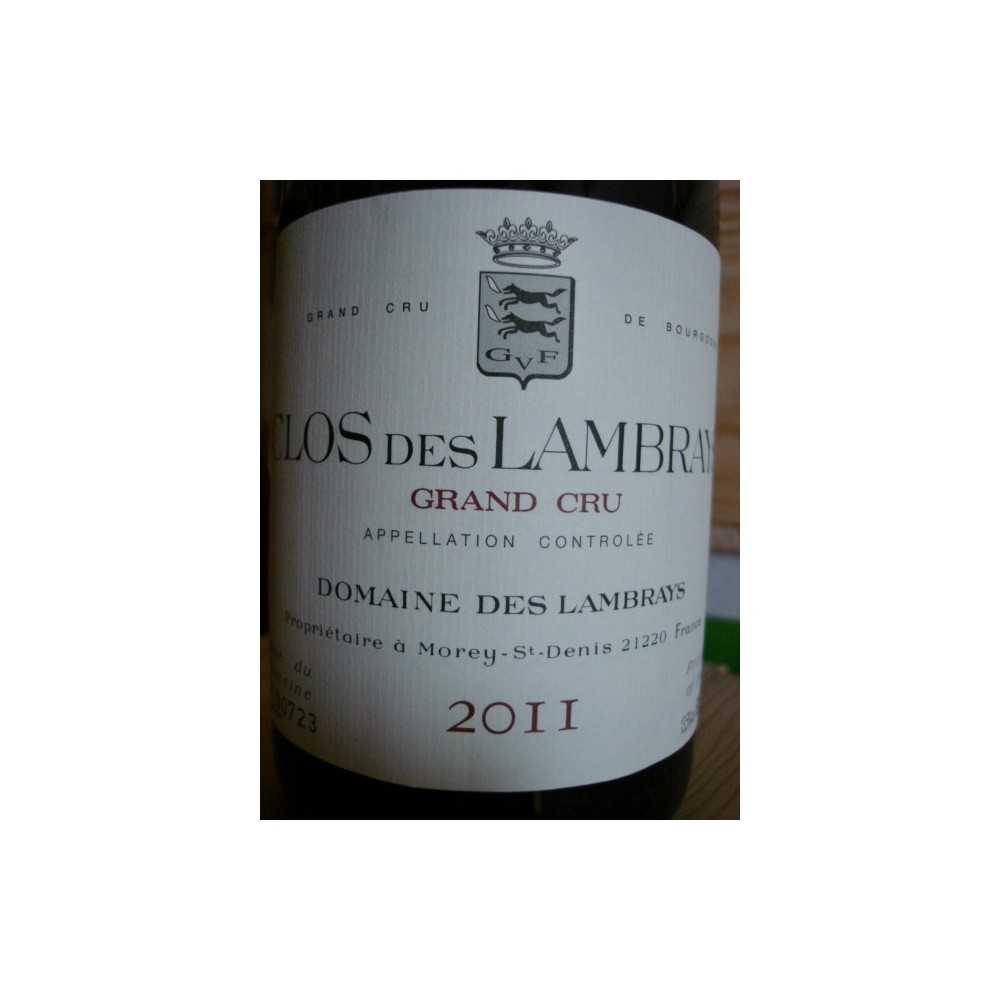 CLOS DES LAMBRAYS Grand crû 2011