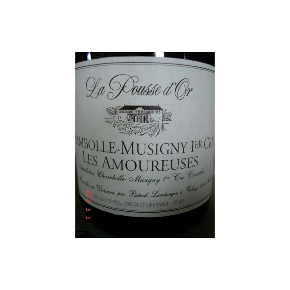 CHAMBOLLE MUSIGNY 1er CRU Les Amoureuses Pousse d'Or 2010 CHAMBOLLE MUSIGNY 1er CRU Les Amoureuses Pousse d'Or 2010