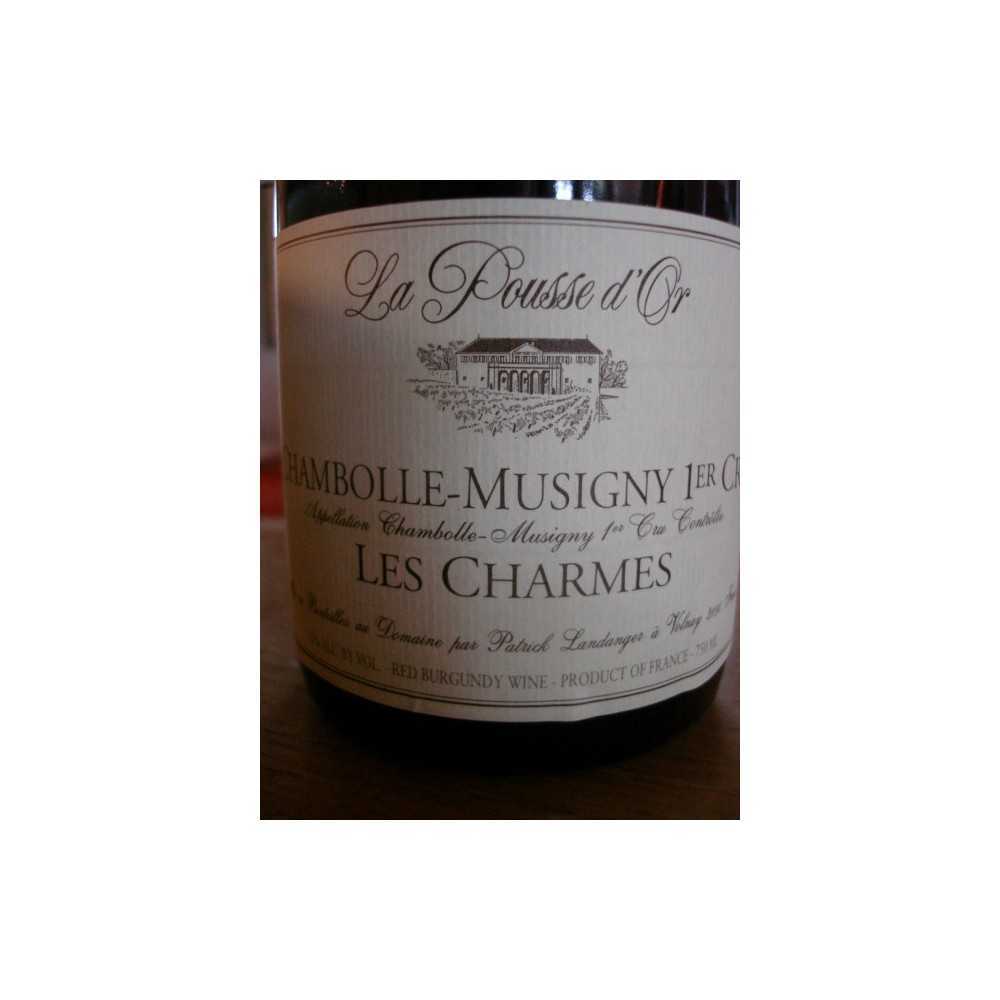 CHAMBOLLE MUSIGNY 1er CRU LES CHARMES POUSSE D'OR 2015 CHAMBOLLE MUSIGNY 1er CRU LES CHARMES POUSSE D'OR 2015