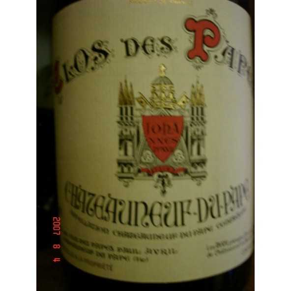 CHATEAUNEUF CLOS DES PAPES rouge 1/2 en 2003-2004-2005-2006-2007